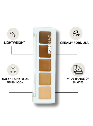 PRO DEFINING CONCEALER PALETTE- #002 MEDIUM/DARK WHOLESALE