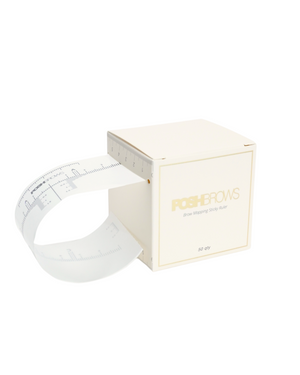 DISPOSABLE BROW MAPPING STICKY RULERS