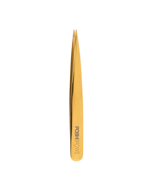 ONYX STAINLESS STEEL POINT PRECISION TWEEZERS (WHOLESALE)