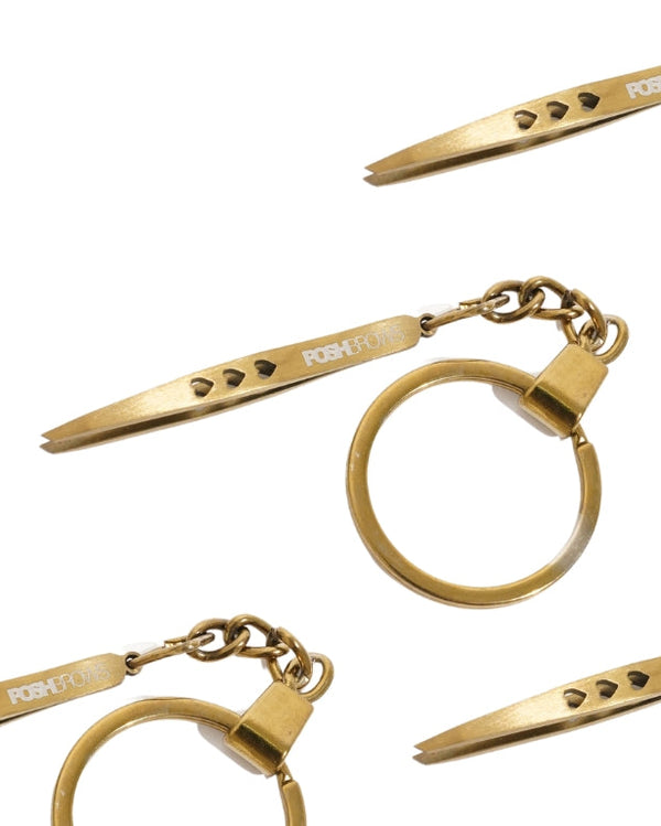 POSH BROWS TWEEZER KEYCHAIN