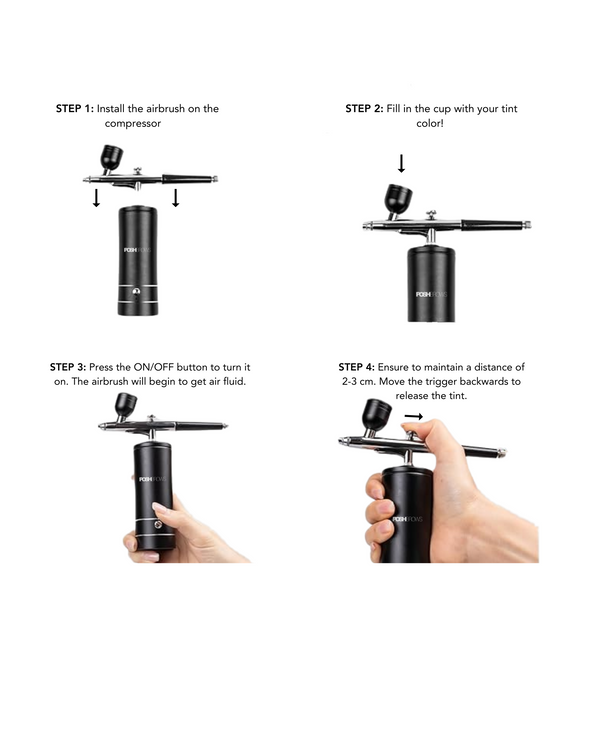 POSHBROWS EYEBROW TINT AIRBRUSH