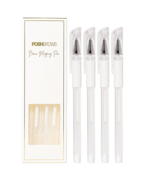 WHITE GEL BROW MAPPING PEN (WHOLESALE)