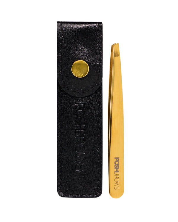 ONYX STAINLESS STEEL SLANT TWEEZERS WHOLESALE