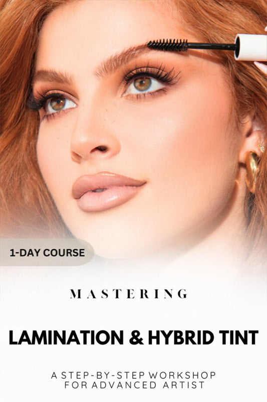 1- Day Advance Brow Lamination + Tint Masterclass