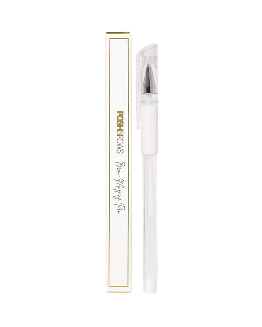 WHITE GEL BROW MAPPING PEN (WHOLESALE)